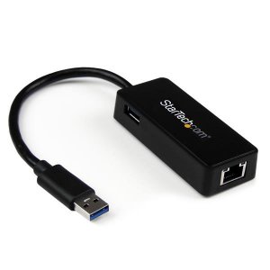 Startech Usb31000sptb Gigabit Usb 3.0 Nic - Black