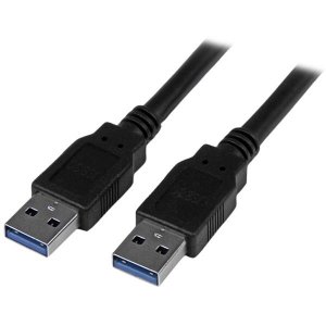 Startech Usb3saa3mbk 3m 10 Ft Usb 3.0 Cable - A To A - M/m