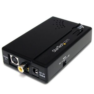 StarTech Composite and S-Video to HDMI Converter with Audio VID2HDCON