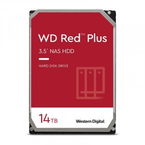 WD WD140EFGX 14TB Red Plus 3.5" 7200RPM SATA NAS Hard Drive