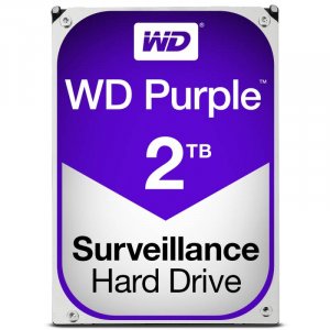 WD WD20PURZ 2TB Purple 3.5" SATA3 Surveillance Hard Drive
