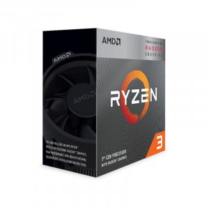 AMD Ryzen 3 3200G 4 Core Socket AM4 3.6GHz CPU Processor + Wraith Stealth Cooler YD3200C5FHBOX