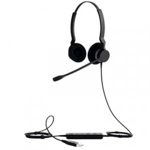 Jabra 2399-829-109 Corded Biz 2300 Uc Duo Usb-a Headset 