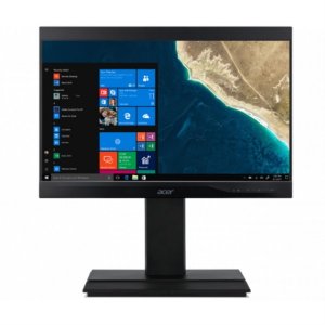 Acer Veriton Aio Z4870g Core I5-10400/8gb(1 X 8gb)/256gb Nvme Ssd/23.8" Non Touch/dvd Rw/win 10 Pro /3yr Onsite Wty