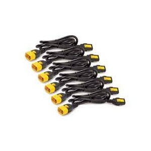 Apc Power Cord Kit (6 ea). Locking. C13 to C14. 1.2m AP8704S-WW