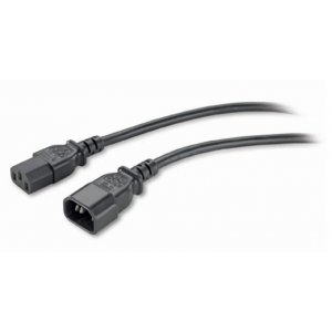 APC IEC C13 Socket to IEC C14 Plug Power Cord, 2.5m