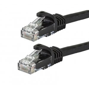 Astrotek Cat6 Cable 10m - Black Color Premium Rj45 Ethernet Network Lan Utp Patch Cord 26awg-cca Pvc Jacket