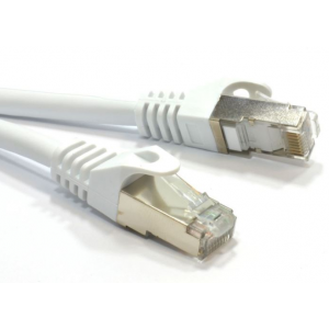 Hypertec Astrotek Cat6a Shielded Cable 10m Grey/white Color 10gbe Rj45 Ethernet Network Lan S/ftp Lszh Cord 26awg Pvc Jacket