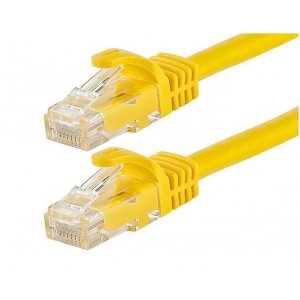 Astrotek Cat6 Cable 20m - Yellow Color Premium Rj45 Ethernet Network Lan Utp Patch Cord 26awg-cca Pvc Jacket