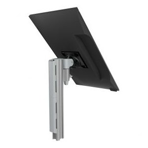 Atdec Awms-1340 130mm Arm + 400mm Post / 12kg (26.5lb) Flat Screens, 10kg (22lb) Curved Screens + F Clamp Desk Fixing, Black