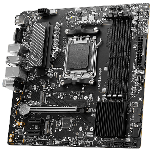 MSI PRO B650M-P AM5 Ryzen 7000 DDR5 SATA 6G 2x M.2 2.5G LAN 7.1 Audio mATX Motherboard