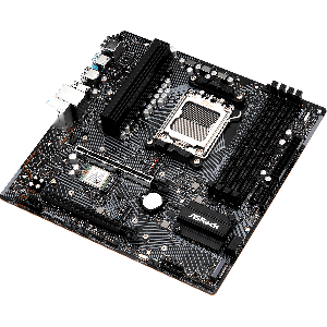 ASRock B650M PG LIGHTNING WIFI Gaming Desktop Motherboard - AMD B650 Chipset - Socket AM5 - Micro ATX