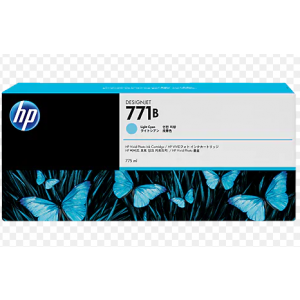 Hp B6y04a 771b 775ml Light Cyan Ink Cart B6y04a