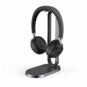 YEALINK BH72 USB-A TEAMS CERTIFIED BLUETOOTH WIRELESS STEREO HEADSET WITH CHARGING STAND BLACK