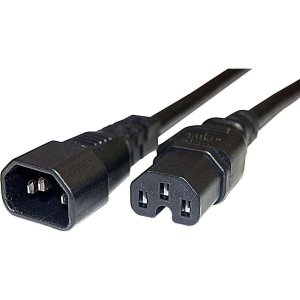 Blupeak Pc141502 2m High Temp Power Cable C14 Male To C15 Female (lifetime Warranty)
