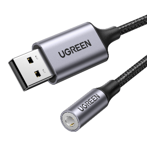 Ugreen 30757 Usb To 3.5mm Audio Jack Usb A Sound Card Adapter