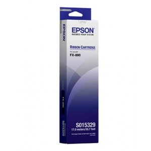 Epson C13S015329 S015329 Black Ribbon Cartridge