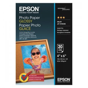 Epson C13s042546 Photo Paper Glossy 4x6 20 Sheet