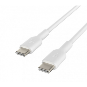 Belkin Cab003bt1mwh 1m Usb-c To Usb-c Cable, Boost Charge, White, 2 Yrs 