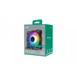Deepcool CF120 PLUS 120mm A-RGB LED Case Fan - 3 Pack
