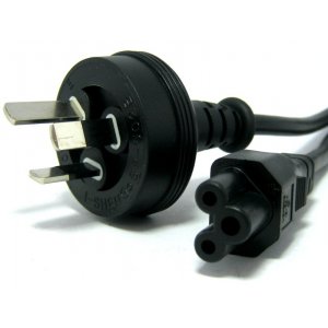 3 Pin Aus Mains (male) - 3 Pin Power Cable (iec C5 Female) For Notebook/nuc 1.8m