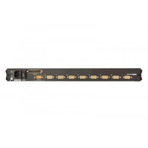 Aten Rackmount Kvm Switch Single Rail 8 Port Vga Ps/2-usb W/ 19' Lcd Display, 2x Custom Kvm Cables, 1280x1024@75hz Display, Led Illumination