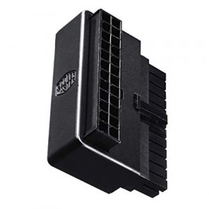 CoolerMaster Atx 24 Pin 90 Degree Adapter With Capacitors, Plug And Play