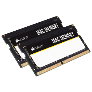 Corsair CMSA32GX4M2A2666C18 32GB (2x16GB) DDR4 SODIMM 2666MHz 1.2V Memory for Mac