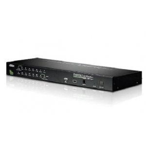 Aten CS1716A-AT-U 16 Port Rackmount Usb-ps/2 Vga Kvmp Switch With Usb 2.0 Hub And Daisy Chain