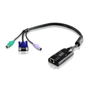 Aten CS22DP-AT 2 Port USB 2.0 DisplayPort Cable KVM Switch with Audio