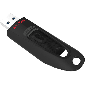 Sandisk Ultra Usb 3.0 Flash Drive| Cz48 128gb| Usb3.0| Black| Stylish Sleek Design| 5y