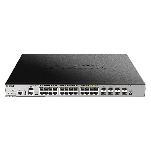 D-link Dgs-3630-28pc 28-port Gb Xstack Lay3+ Mgd Stack Switch