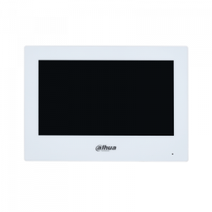 Dahua Dhi-vth2621gw-p Ip Indoor Monitor,white,7" Touch,poe,surface,3yr 