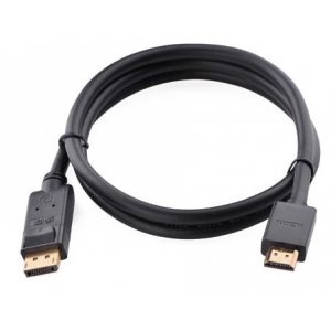 Ugreen 10202 Displayport Cable: Dp101 Displayport(m) To Hdmi(m) Cable 2m Black