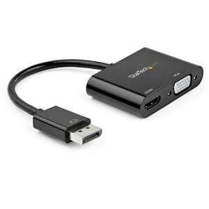 Startech Dp2vgahd20 Adapter - Displayport To Hdmi Vga - 4k60