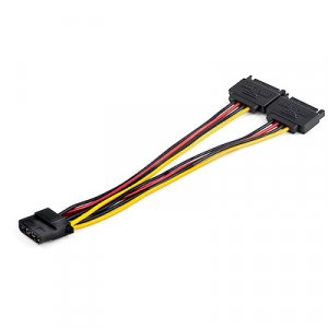 Startech Dsatpmolp4 Dual Sata Power To 4-pin Molex Power Ada