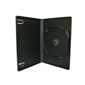 Single Generic Disc 14mm Black Cd/dvd Case – 5pcs In A Pack