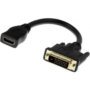 Blupeak Dvhdad Dvi Male To Hdmi Female Adapter (lifetime Warranty) 