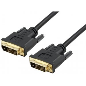Blupeak Dvmm01 1m Dual Link Dvi Male To Dvi Male Cable (lifetime Warranty)