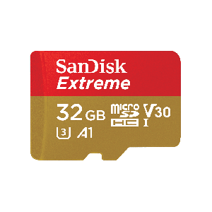 Sandisk Extreme Microsdhc| Sqxaf 32gb| V30| U3| C10| A1| Uhs-1| 100mb/s R| 60mb/s W| 4x6| Lifetime Limited| Mobile Gaming Sku