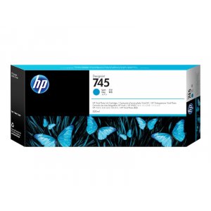 Hp F9k03a Ink Cartridge No 745 Cyan 300ml