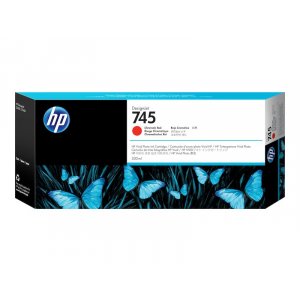 Hp F9k06a Ink Cartridge No 745 Chrom Red 300ml