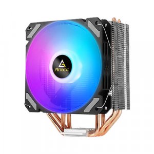 Antec A400i Rgb Air Cpu Cooler, 72 Cfm, 4 Direct Heat-pipes, 120mm Pwm Rgb Fan,1700, 115x, 1200, 2011, Am3, Am3+, Am4+ Fm1, Fm2, Fm2+