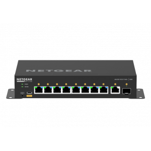 Netgear Gsm4210pd-100aus Av Line 8-port Managed Switch, Poe+(8)110w, Gbe(1), Sfp Av Line(1), Life Wty