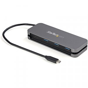 Startech Hb30cm3a1cb 4 Port Usb C Hub 5gbps 3a/1c- 11in Cable