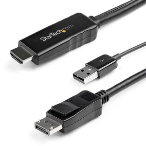 Startech Hd2dpmm2m Adapter - Hdmi To Displayport Cable - 4k