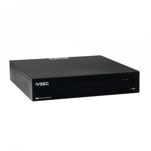 Ivsec Nr6644ex Nvr 64channels 2 Gigabit Ports 4 Bays H265 4k Hdmi Adv Ivs