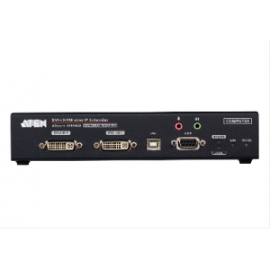 Aten KE6940AT-AX-U Dvi Dual Display Kvm Over Ip Transmitter With Sfp Fibre Optic Network Connection