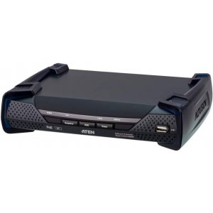 Aten KE9952R-AX 4k Dp Single Display Kvm Over Ip Receiver With Power Over Ethernet, Power Adapter Not Included