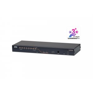 Aten KH2508A-AX-U 2-console High Density Cat5 Kvm 8 Port With Daisy-chain Port